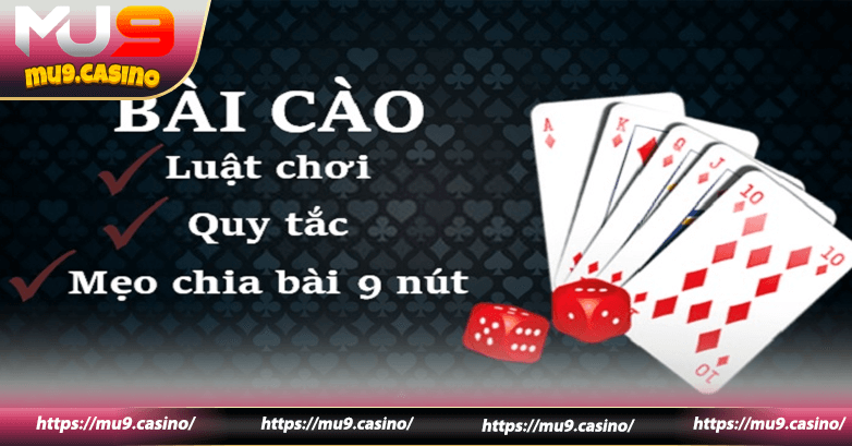 Luật chơi Bài Cào 3 Lá tại Mu9